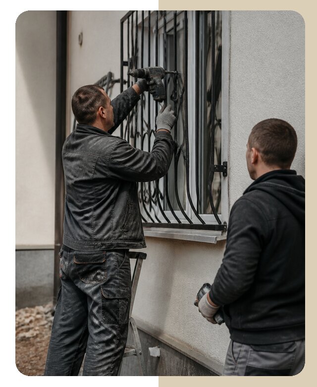 Установка наружных решеток в Гатчине от 5035 р. | ДвериЛегко-Гтч